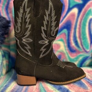 Black Western Cowboy Boots